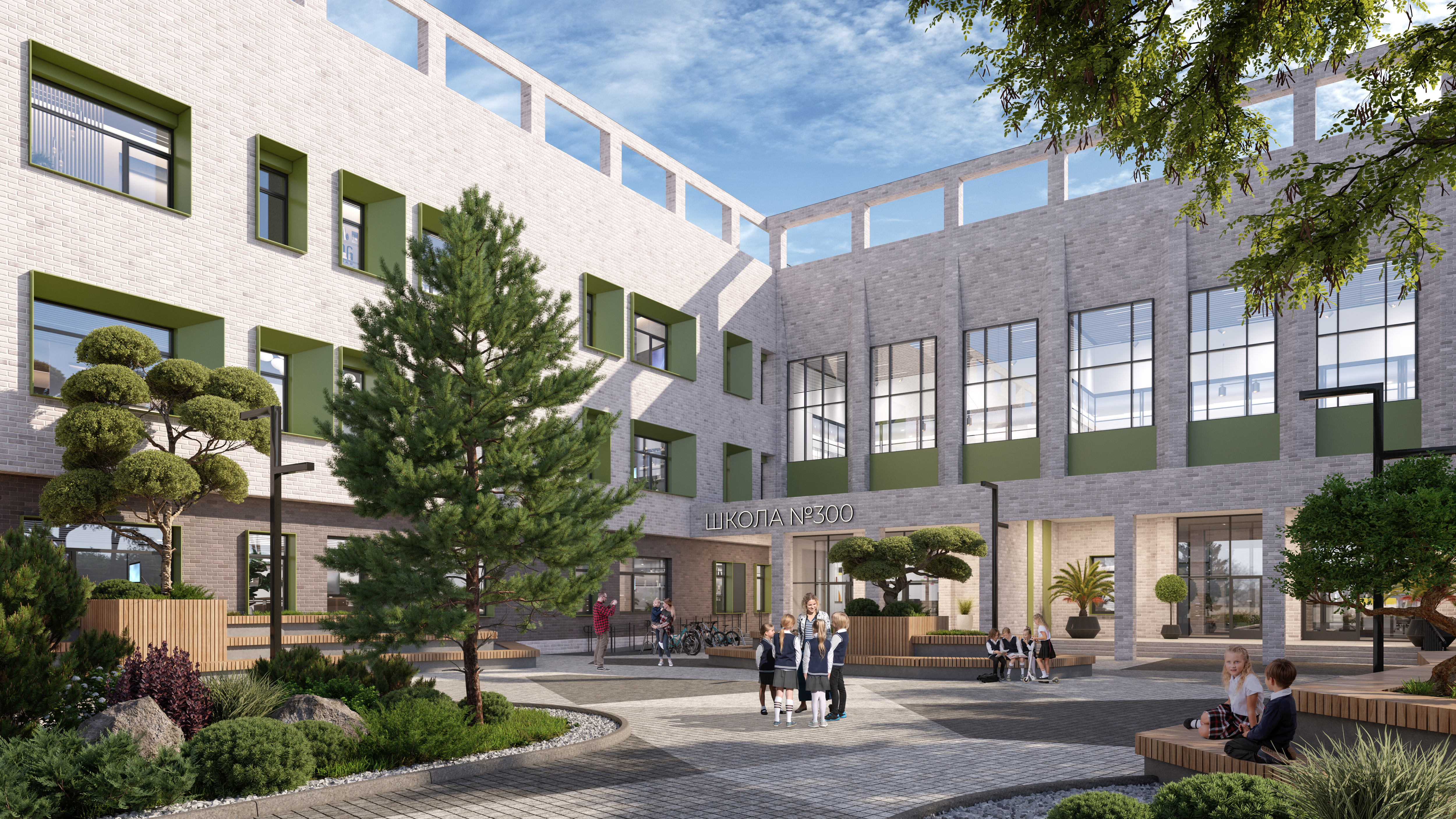 Школа в ЖК "Светский лес" в Сочи